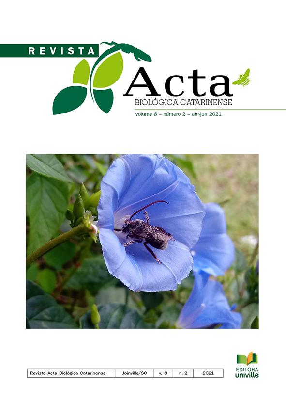 					Visualizar v. 8 n. 2 (2021): Acta Biológica Catarinense
				