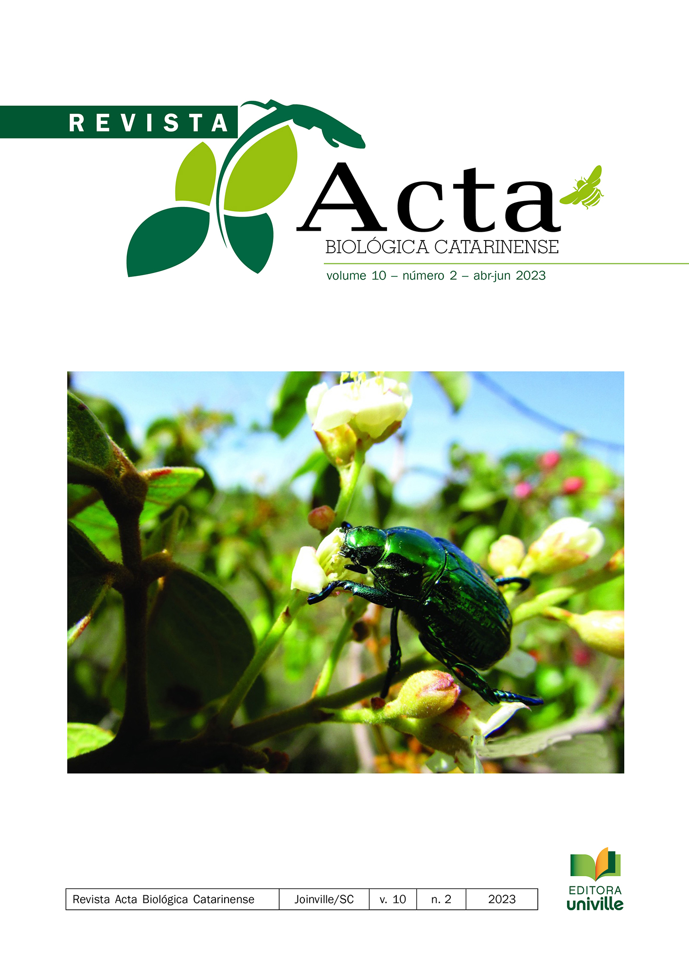 					Visualizar v. 10 n. 2 (2023): Acta Biológica Catarinense
				