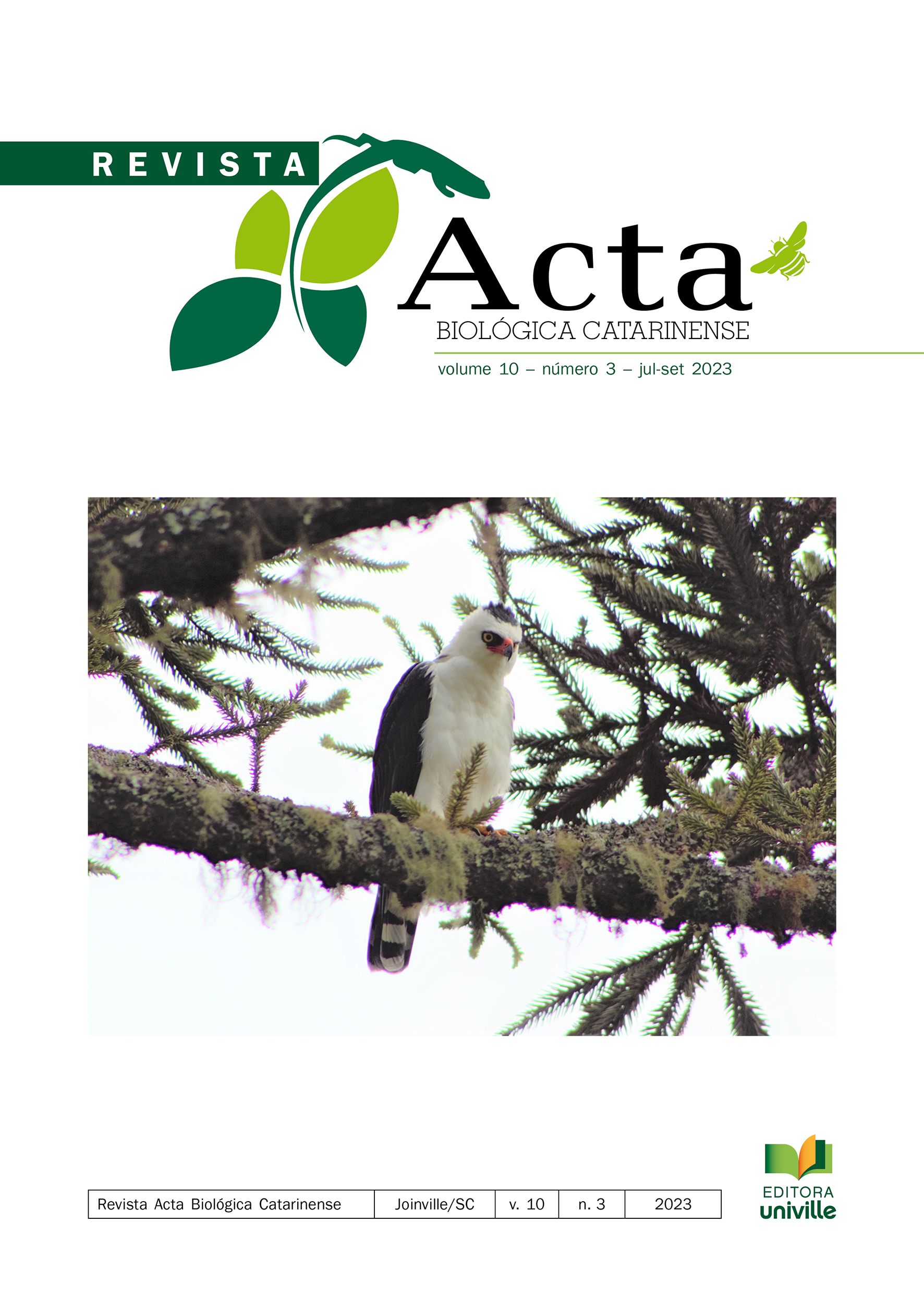 					Visualizar v. 10 n. 3 (2023): Acta Biológica Catarinense
				