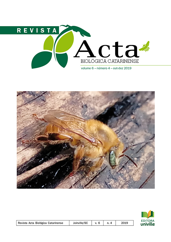					Visualizar v. 6 n. 4 (2019): Acta Biológica Catarinense
				
